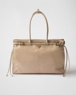 Prada Bonnie Extra Large Leather Handbag